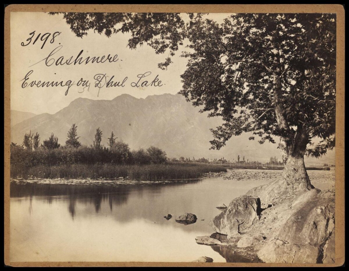 Evening on Dhul Lake, Kashmir