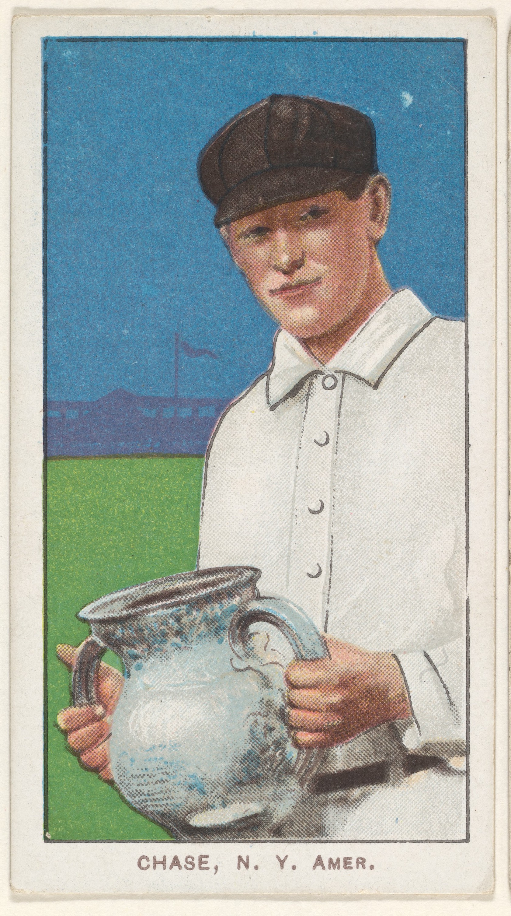 Vintage Chase NY Americans Baseball Card