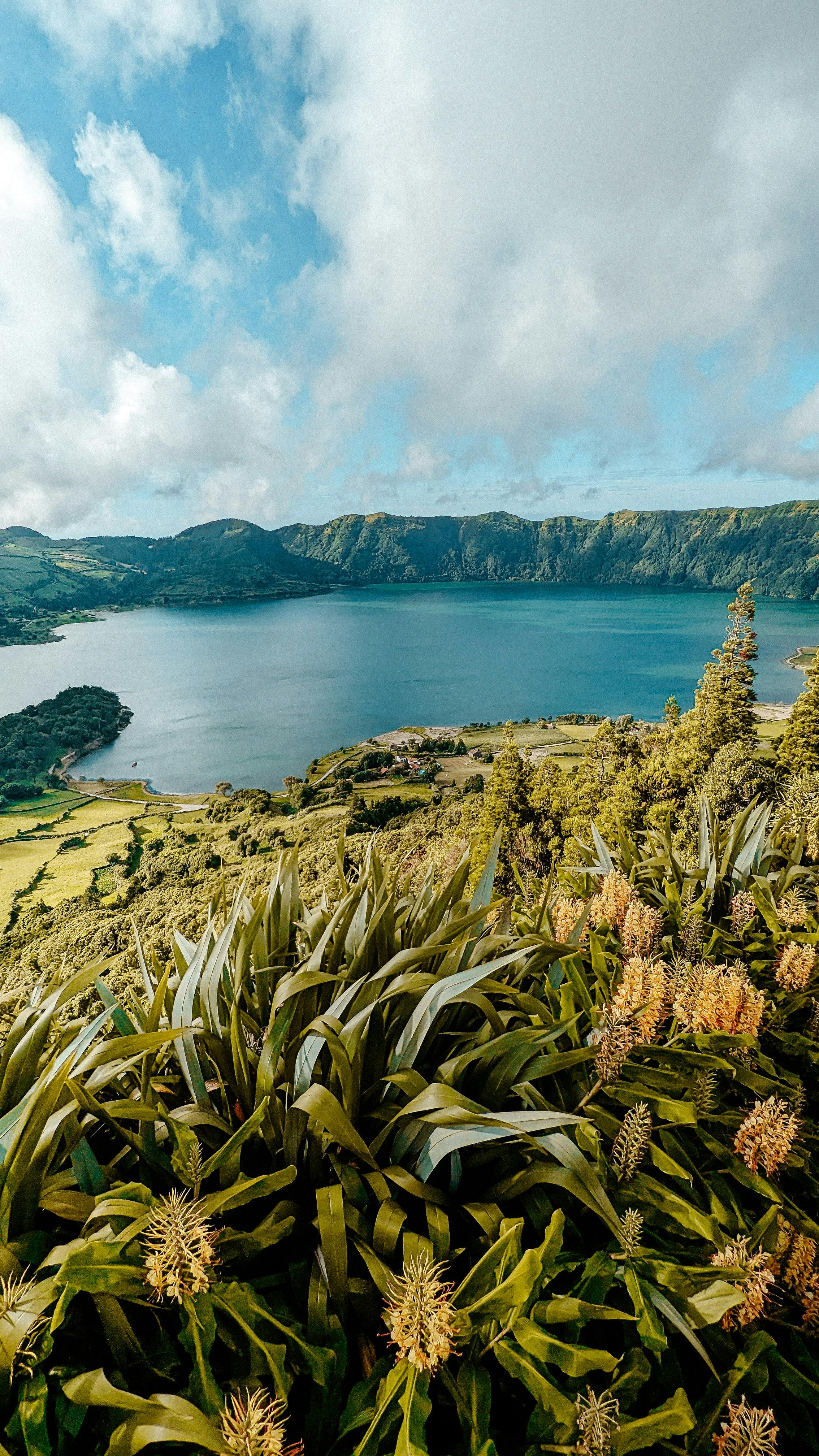 Blue Crater Lake Overlook