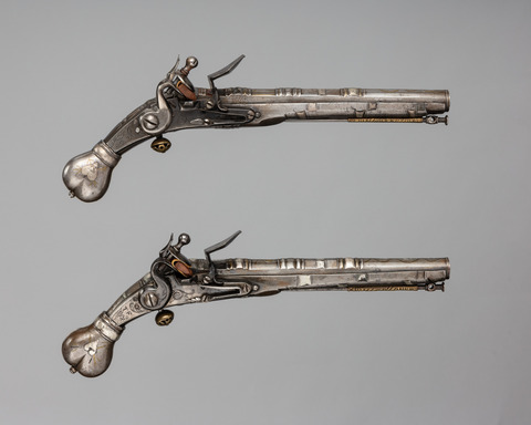 Pair of Antique Flintlock Pistols
