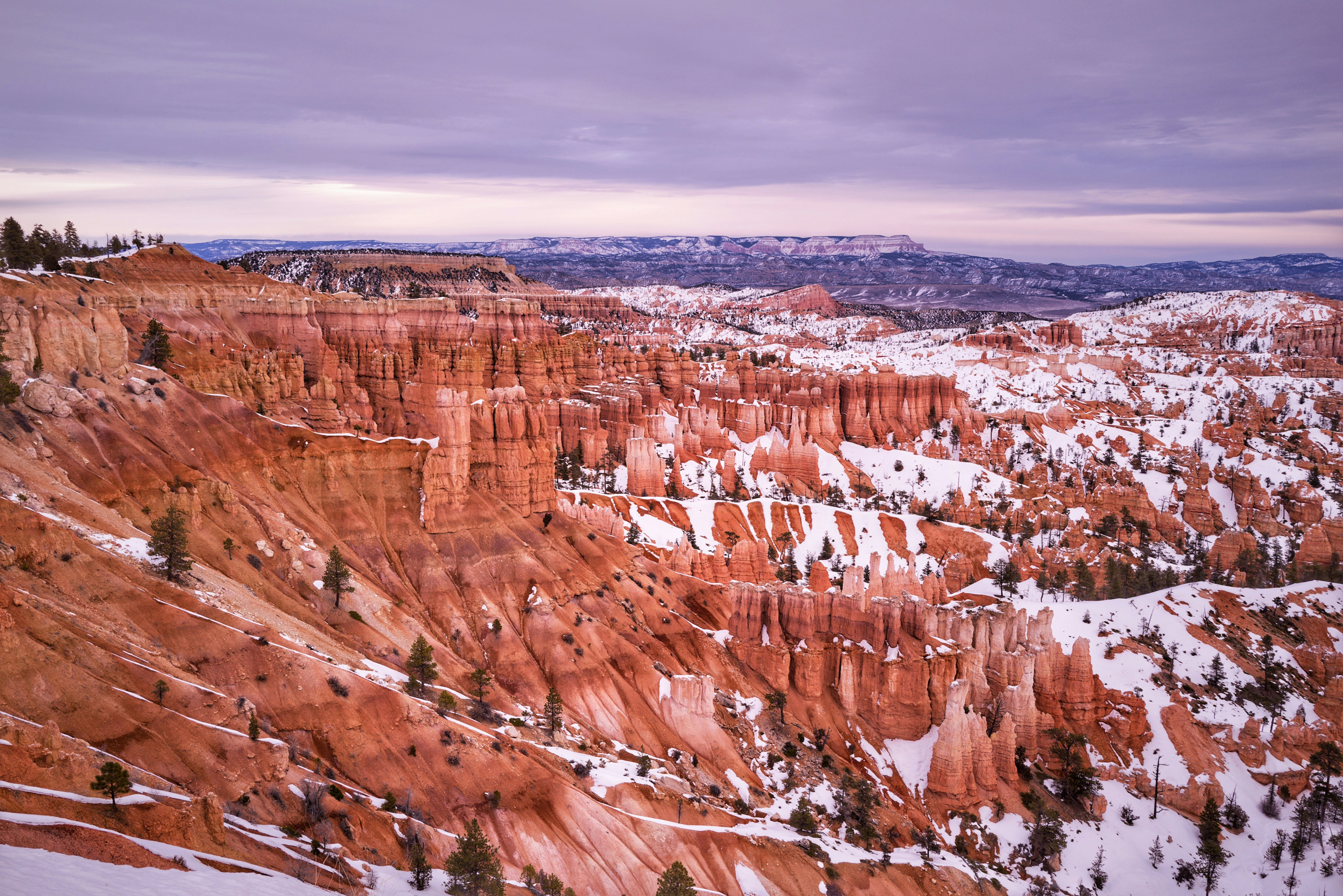 Bryce Canyon Winter Landscape