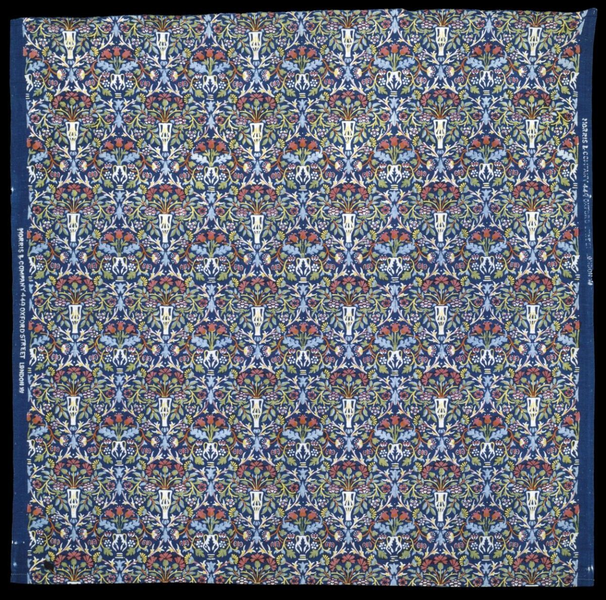 William Morris Floral Textile Pattern