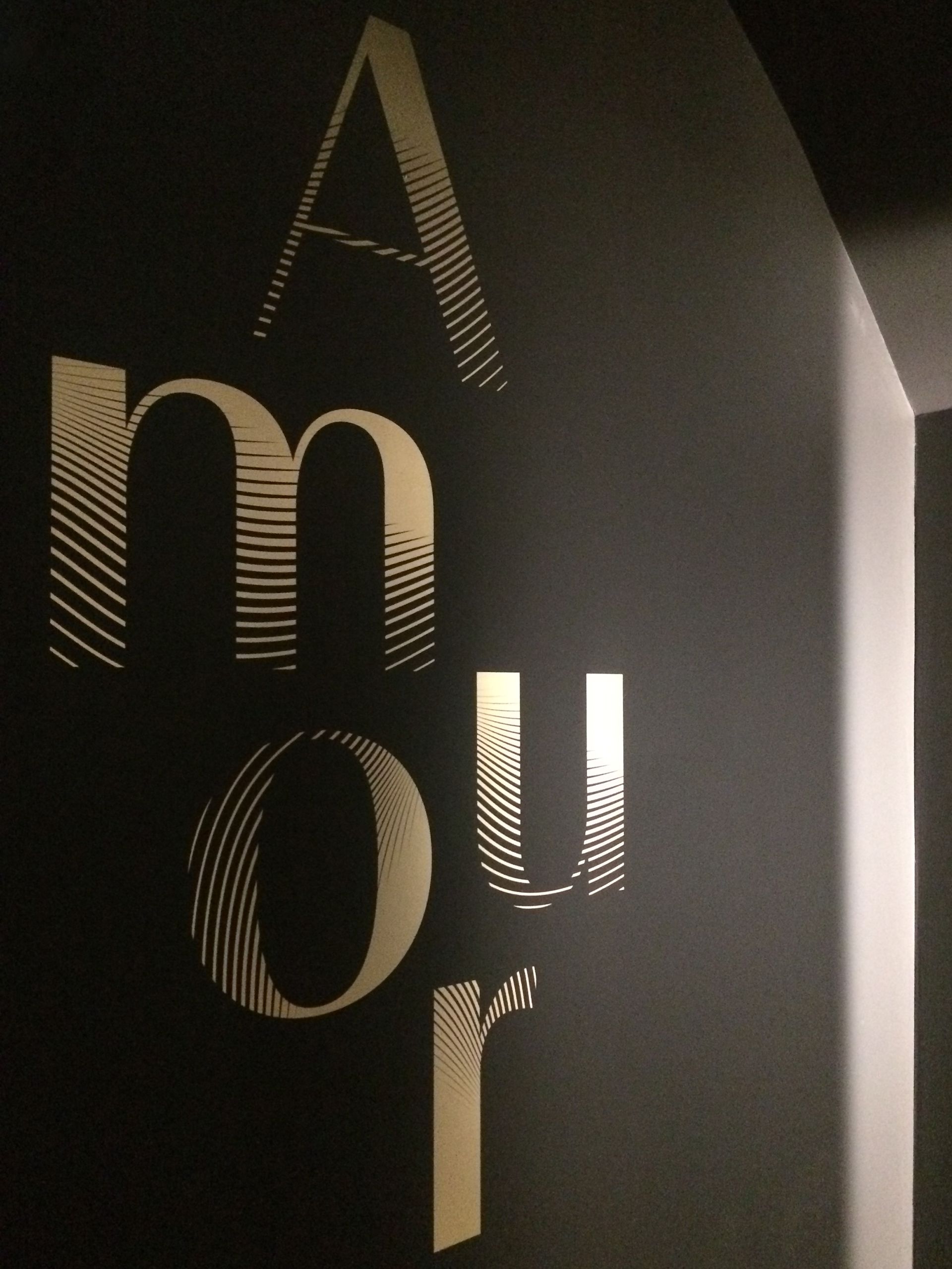Amour Typographic Wall Art