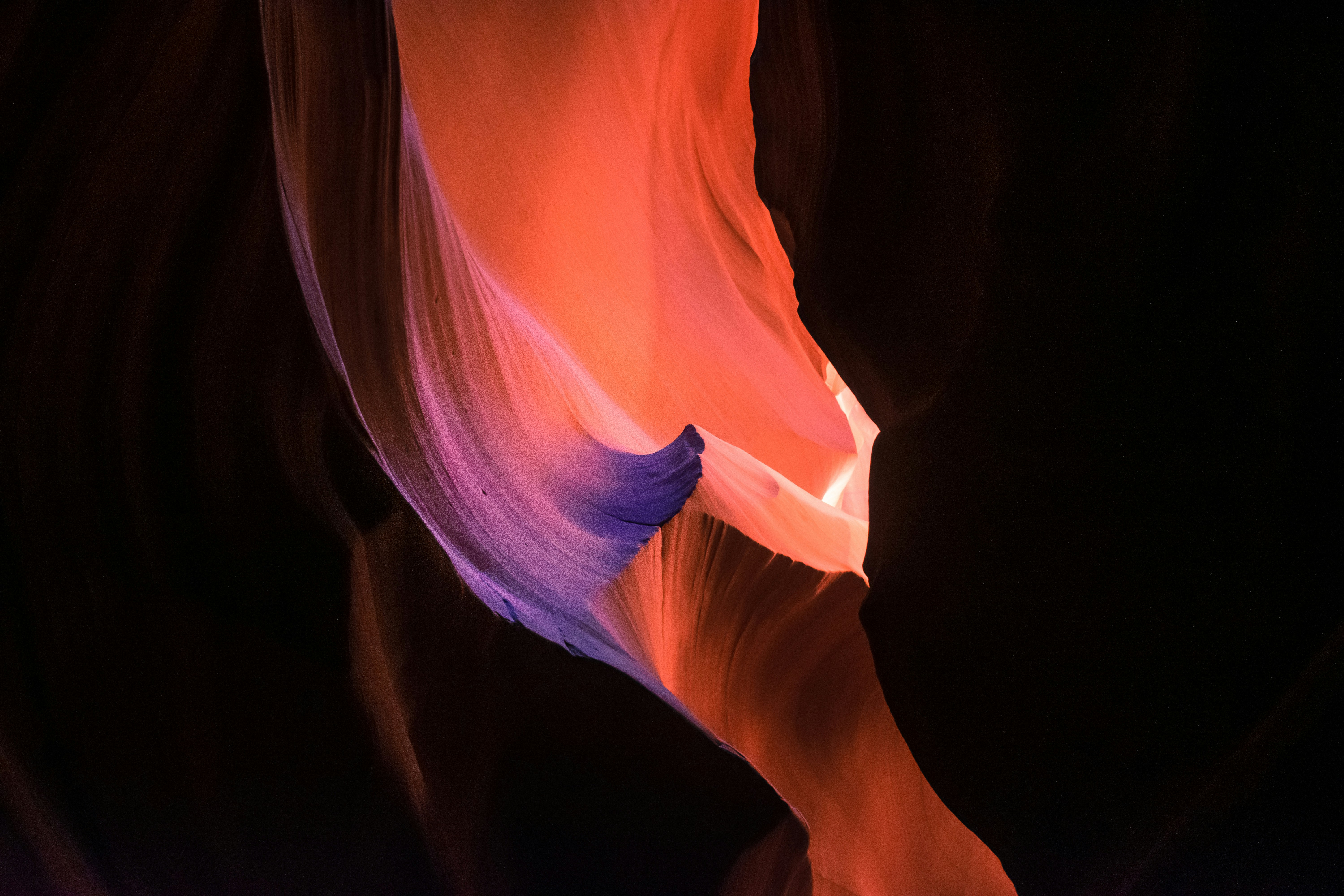 Antelope Canyon Sandstone Curves