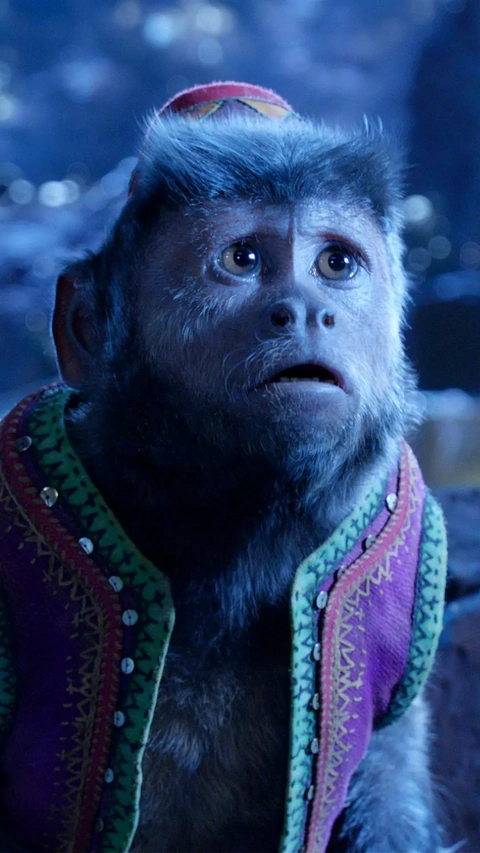 Surprised Dressed Monkey Character