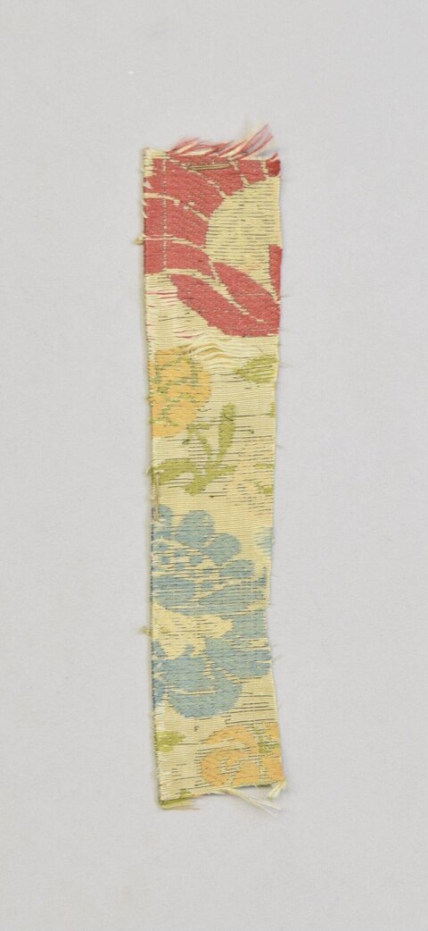 Vintage Floral Fabric Fragment