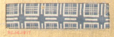 Woven Plaid Textile Sample
