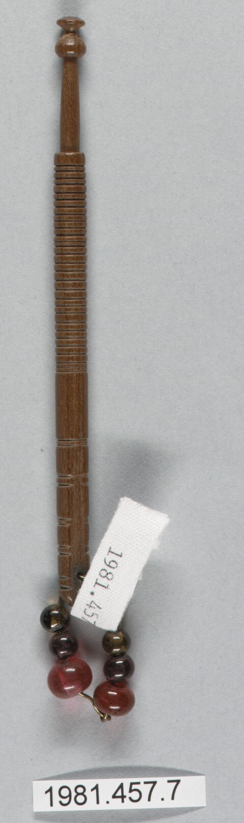 Wooden Beaded Museum Artifact