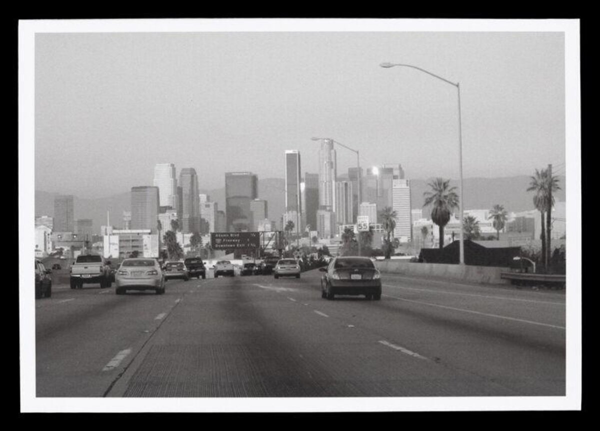 Downtown Los Angeles Highway View — City
