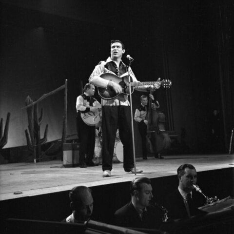 Live Country Music Stage Performance