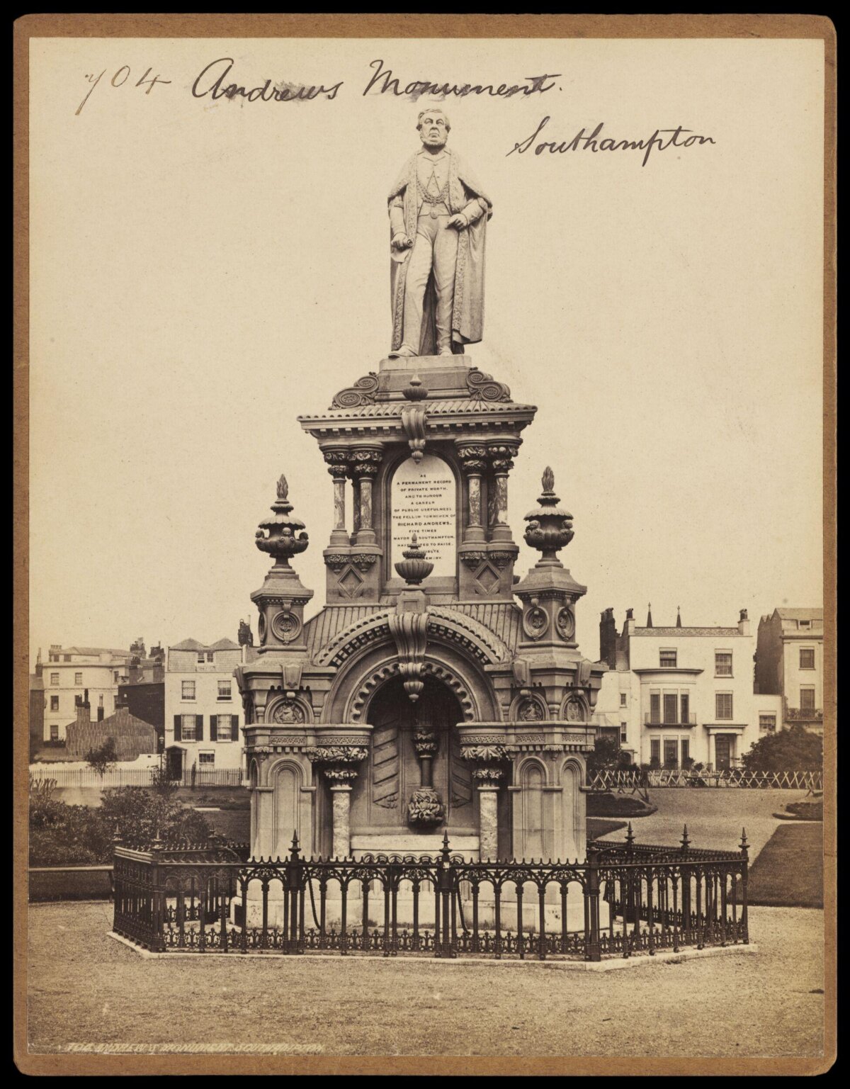 Andrews Monument, Southampton
