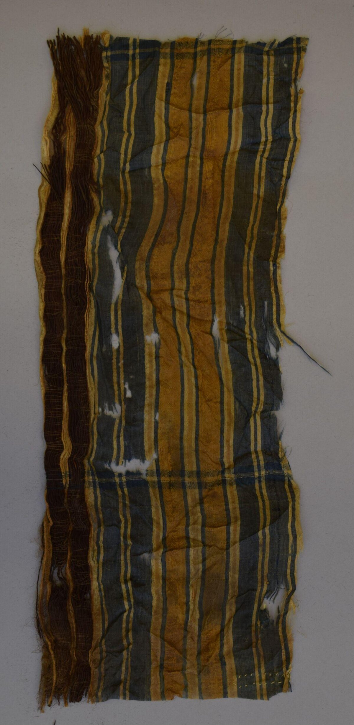 Ancient Striped Textile Fragment