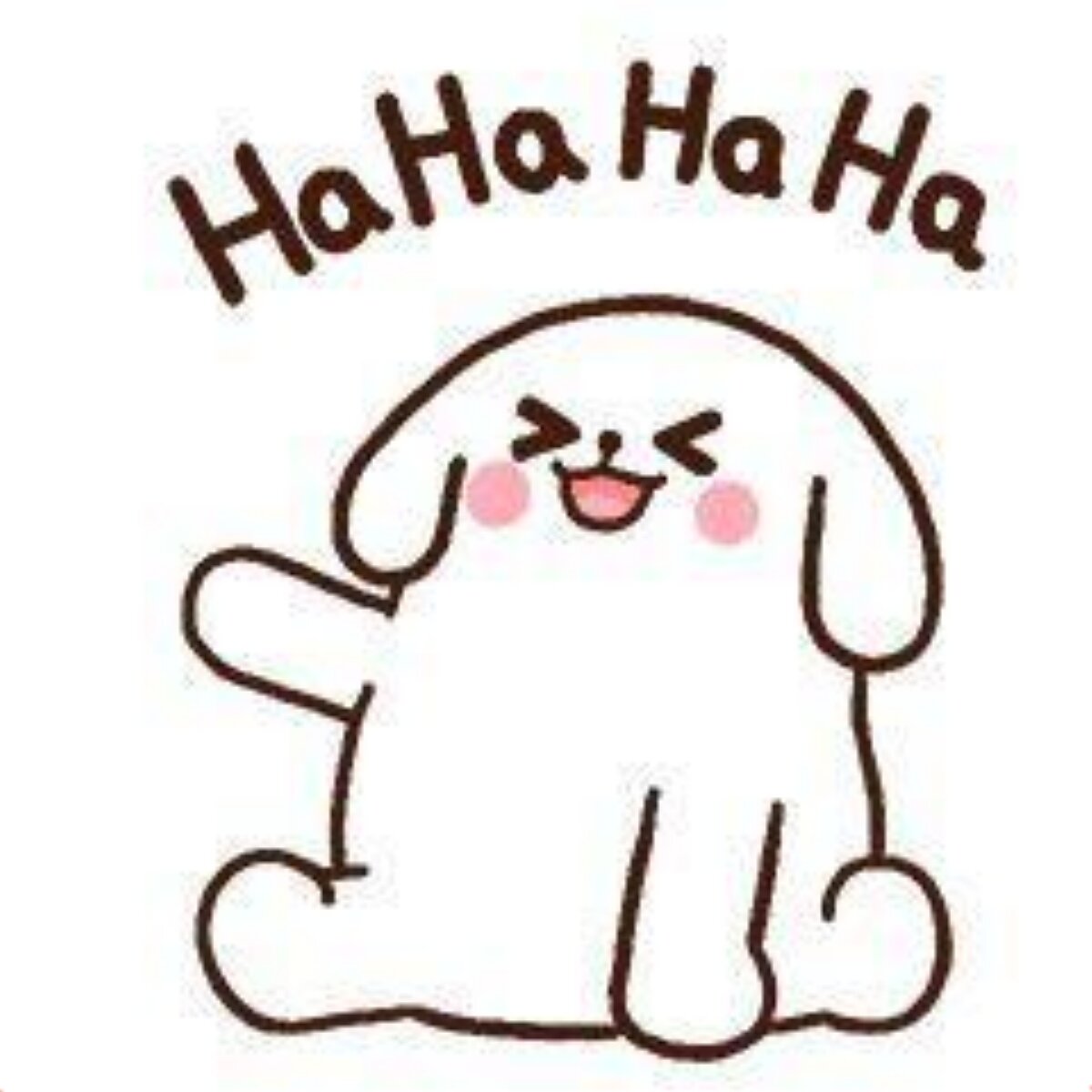 Cartoon Laughing Bunny Meme