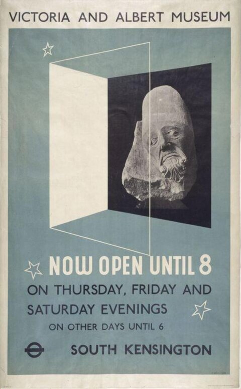 Victoria and Albert Museum Opening Poster