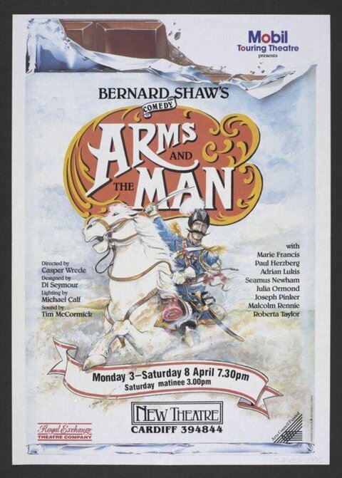 Arms and the Man Theatre Poster