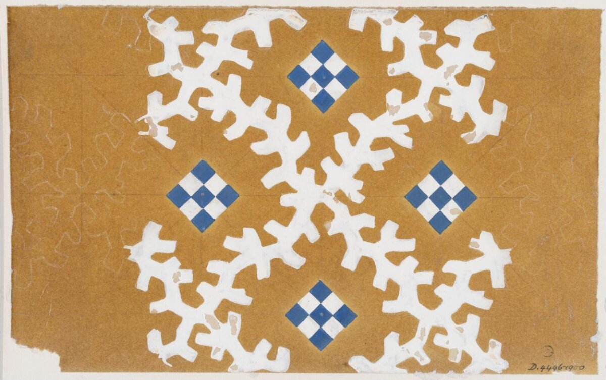 Geometric Decorative Pattern Sketch