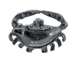 Cast Iron Crab Figurine
