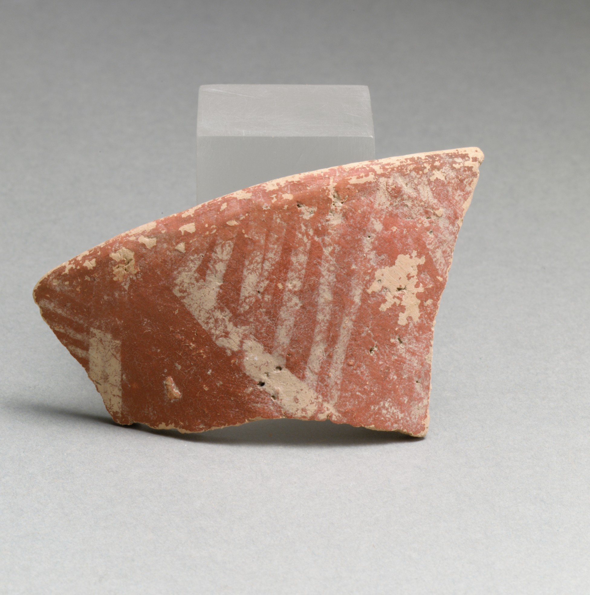 Ancient Painted Pottery Shard