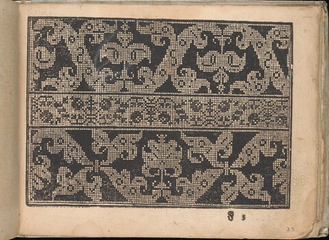 Antique Cross-Stitch Pattern Page