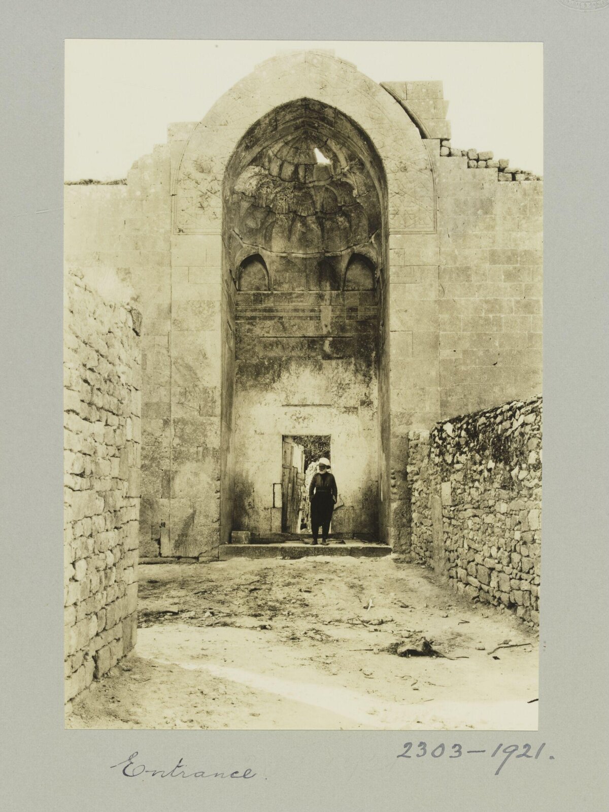 1921 Ancient Ruin Entrance