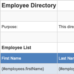 Employee Directory