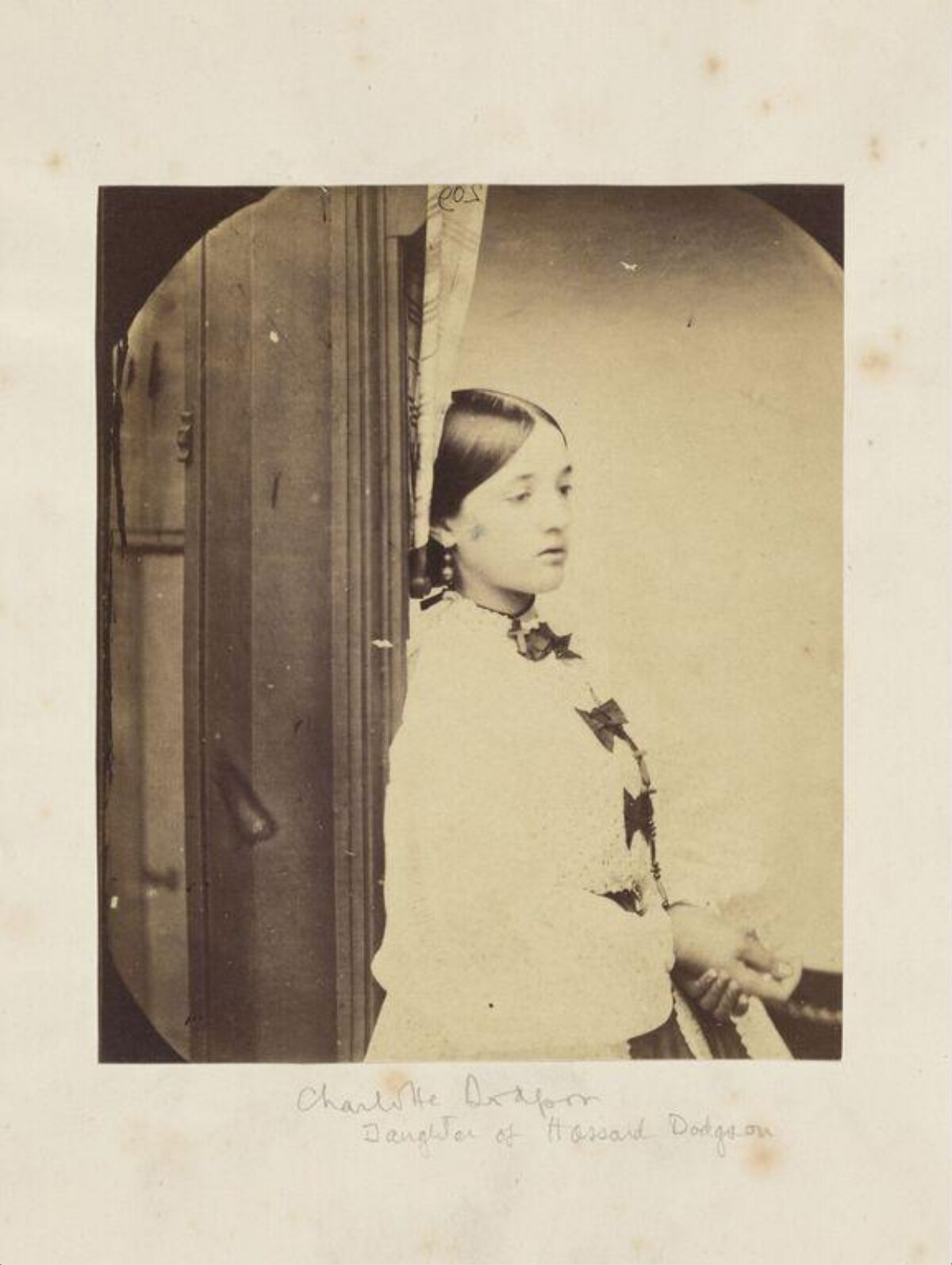 Portrait of Charlotte Dodgson