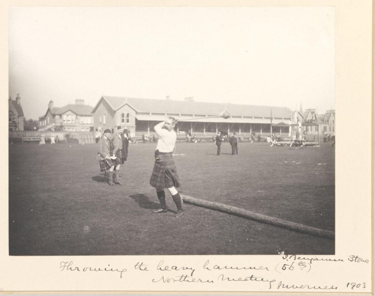 1903 Heavy Hammer Throwing Event