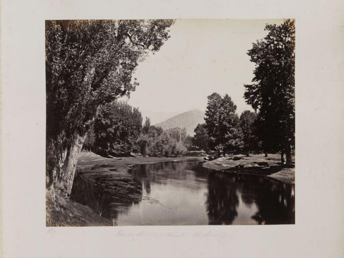 Vintage River Landscape