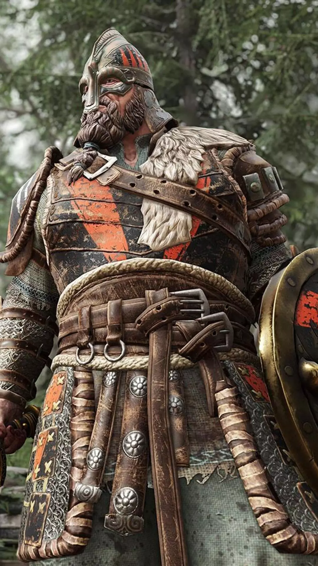 Viking Warrior in Forest