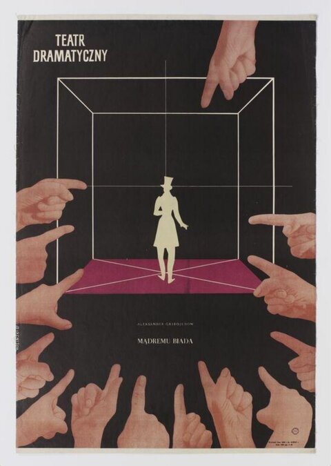 Polish Dramatic Theater Play Poster