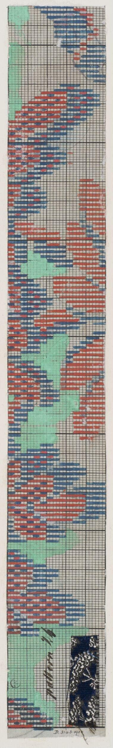 Hand Drawn Textile Weave Pattern
