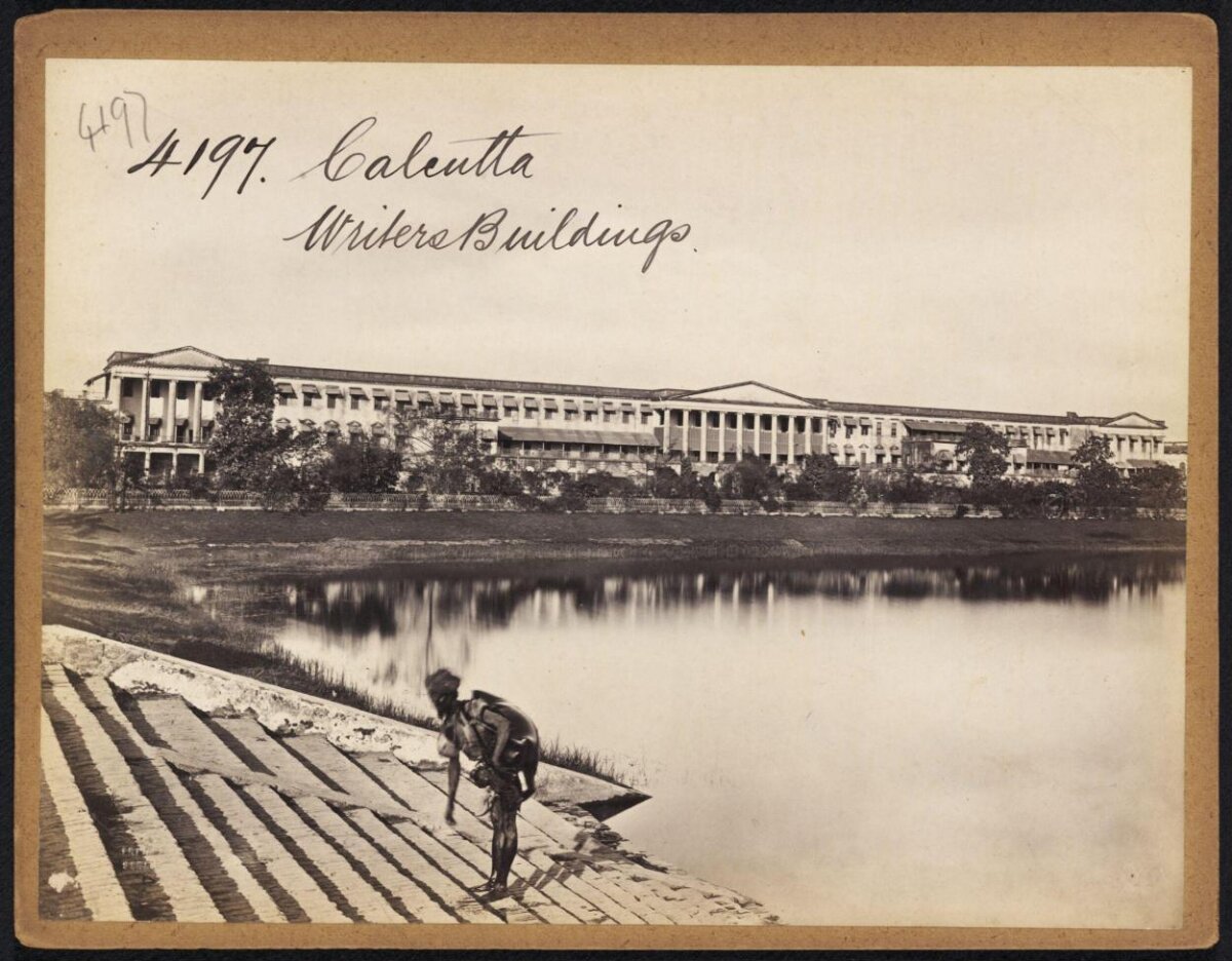 Vintage View of Calcutta Writers Buildings