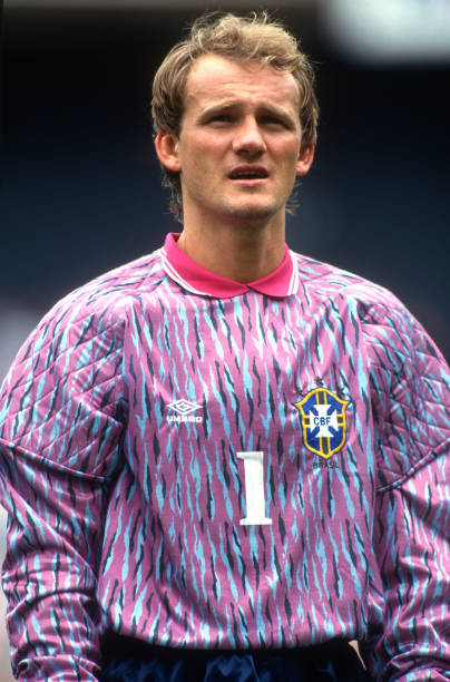 Brazil National Team Goalkeeper In Pink Kit