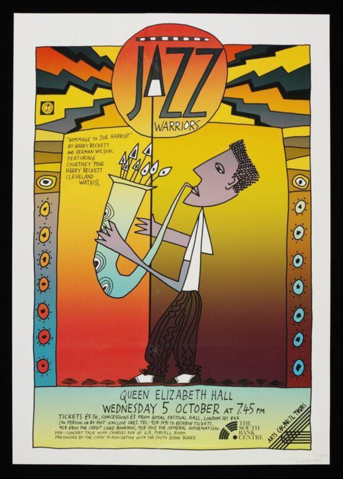 Jazz Warriors Concert Poster