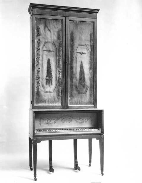 Antique Cabinet Upright Piano