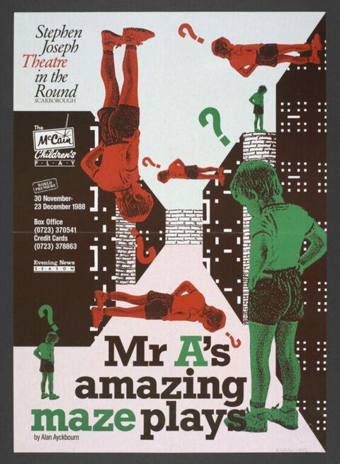Mr A's Amazing Maze Plays Poster