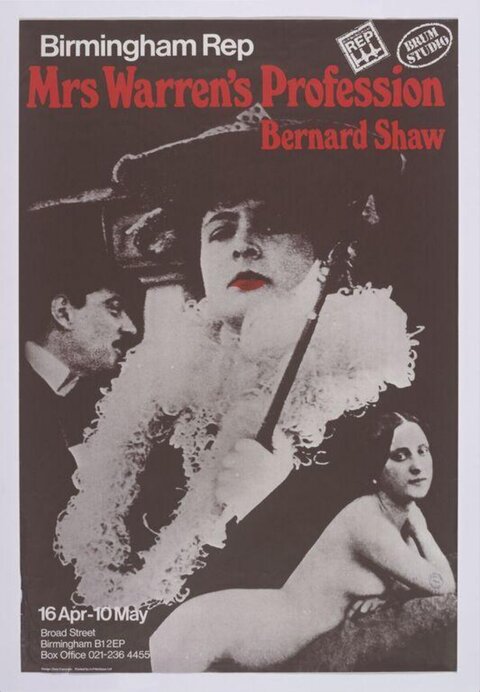 Mrs Warren's Profession Theatre Poster