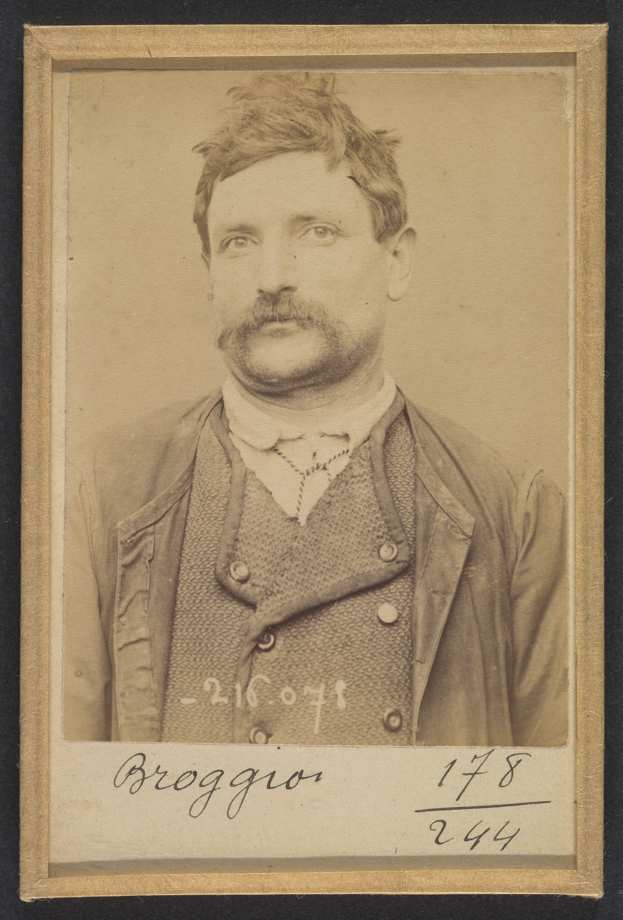 Vintage Portrait of Broggio