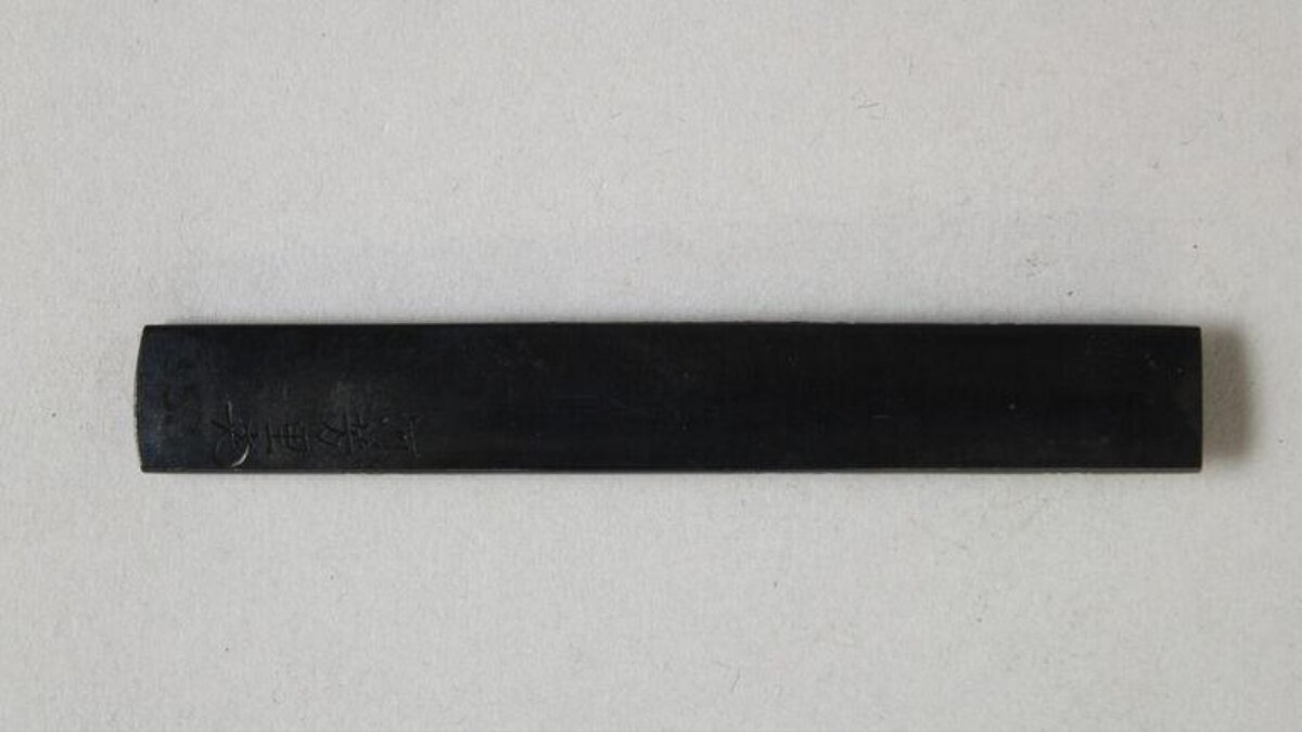Carved Black Chinese Ink Stick