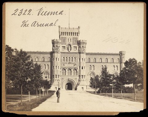 Vintage View of Vienna Arsenal