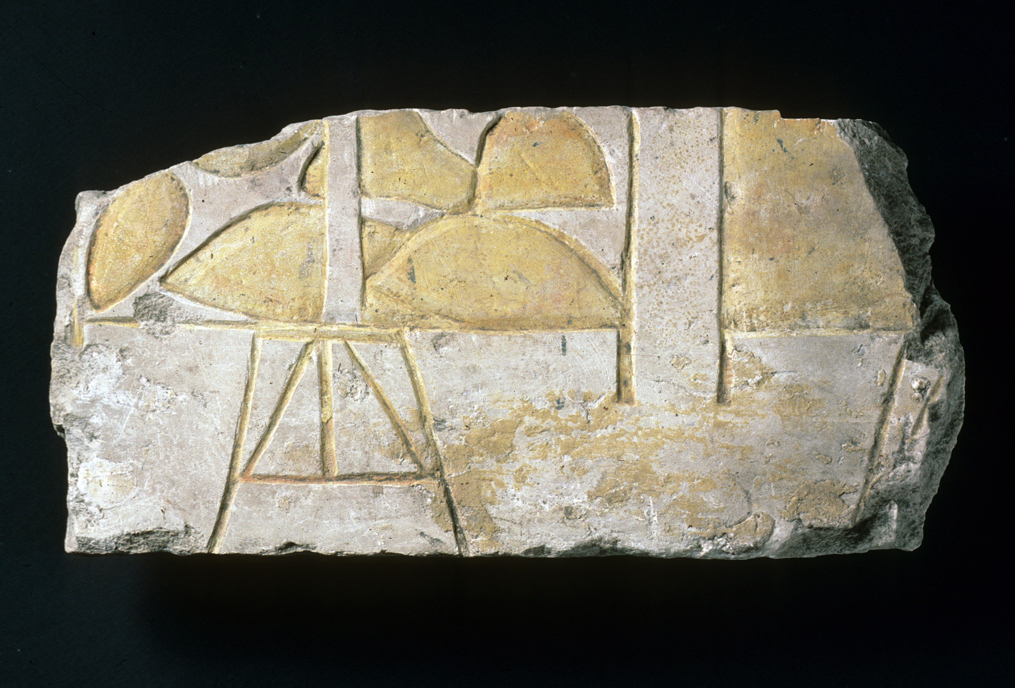 Ancient Egyptian Hieroglyph Stone Fragment