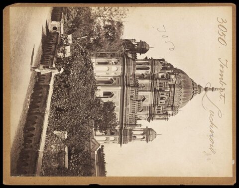 Vintage Photo of Tomb at Lucknow