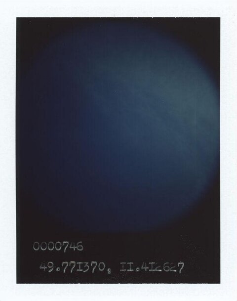 Polaroid with Handwritten Coordinates