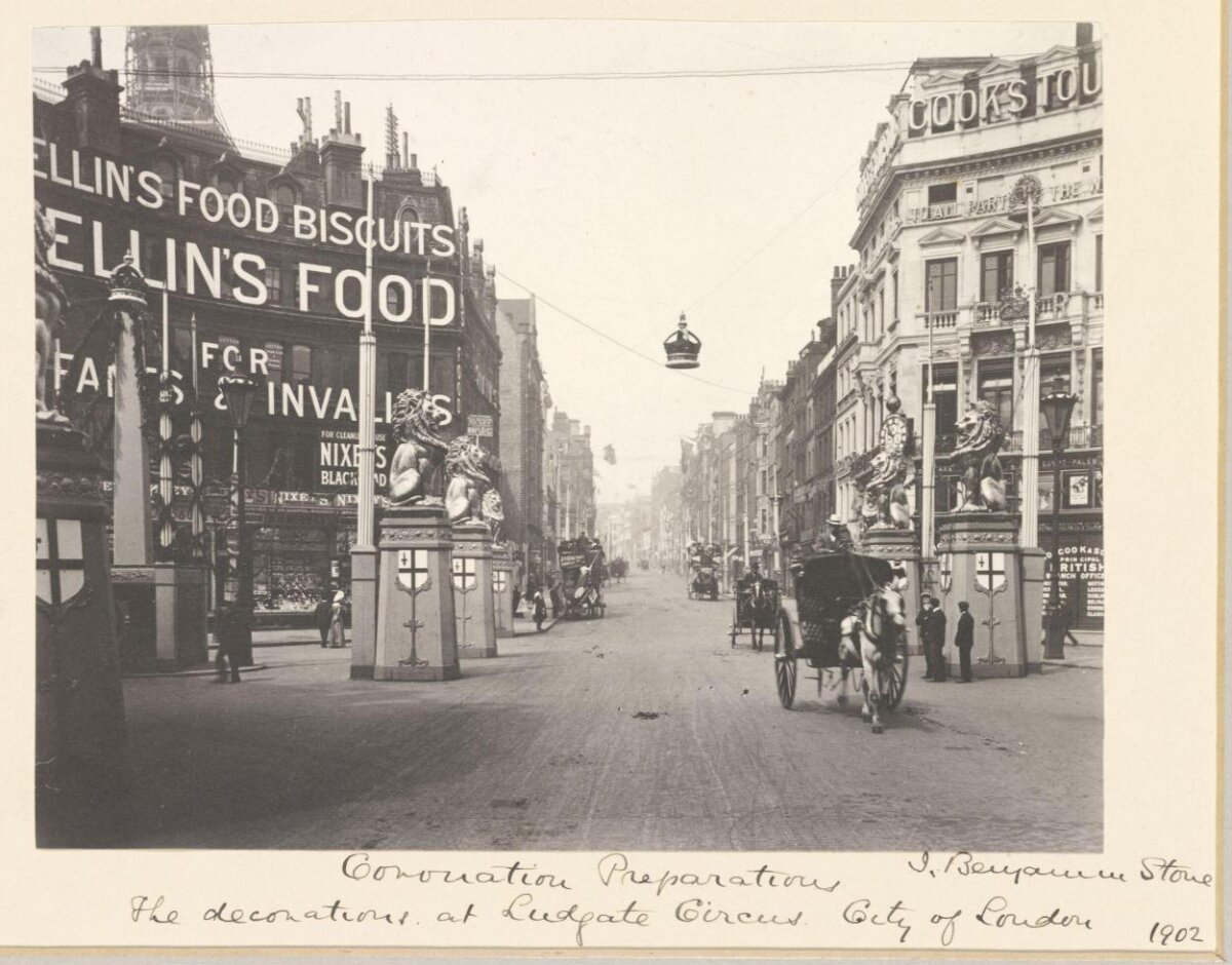 1902 Ludgate Circus London Street View