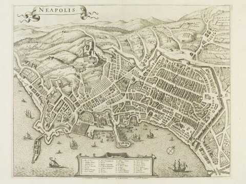 Antique Map of Neapolis