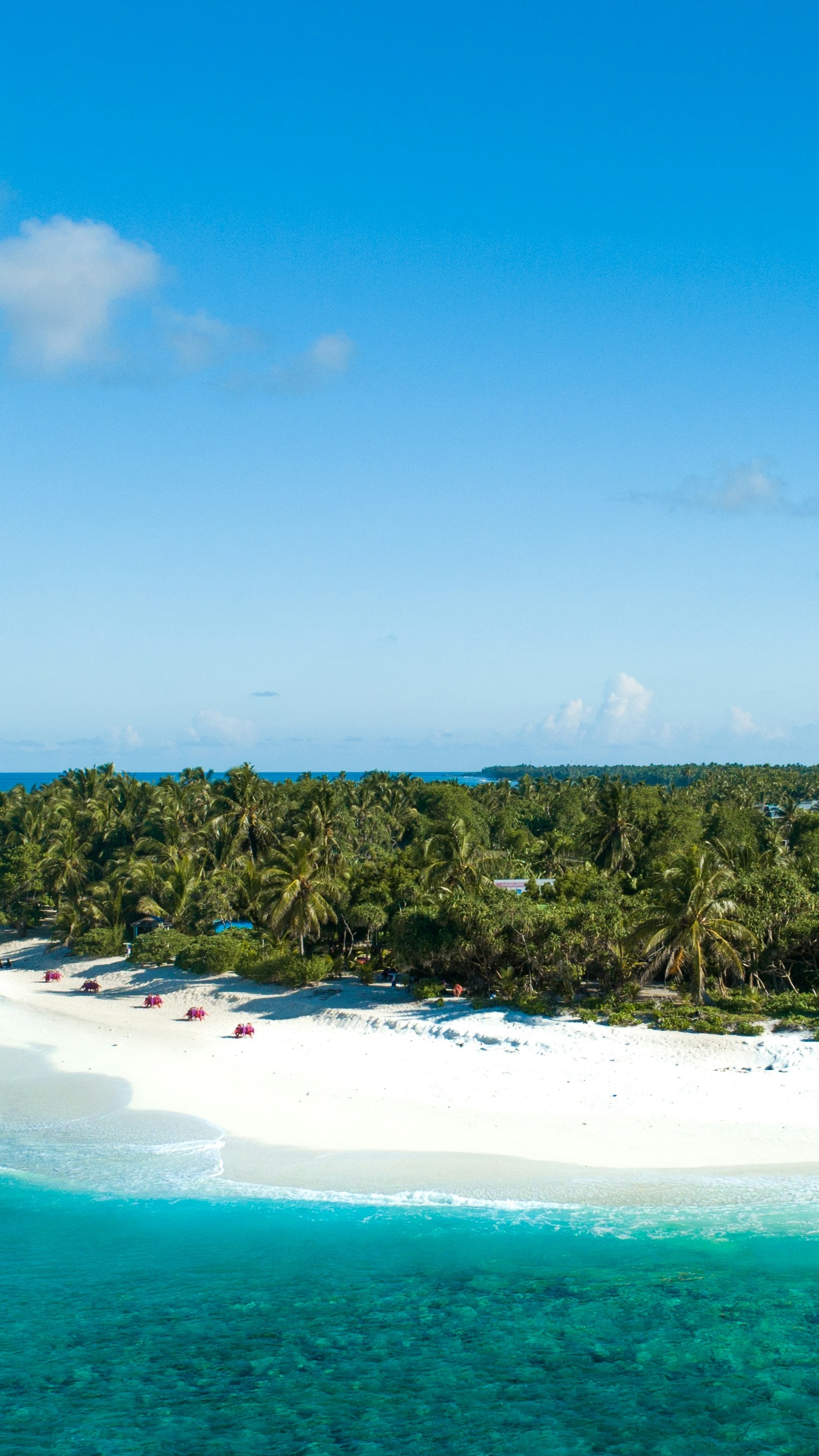 Tropical Island White Sand Beach