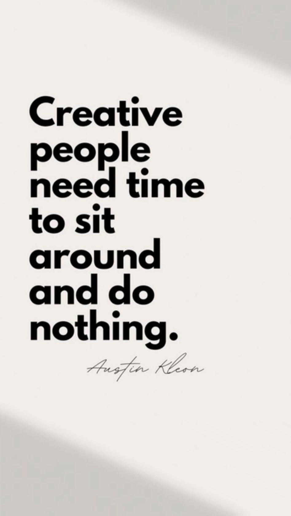 Austin Kleon Quote About Creativity