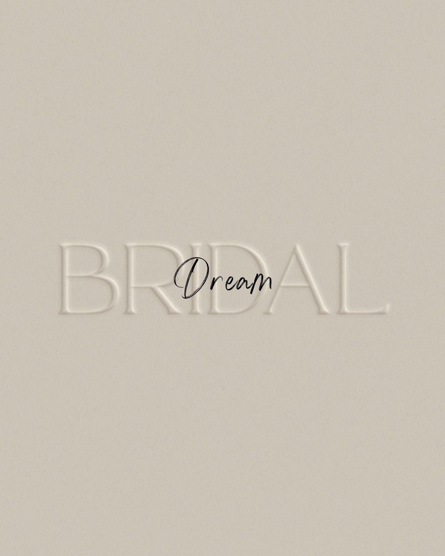 Dream Bridal Minimalist Logo