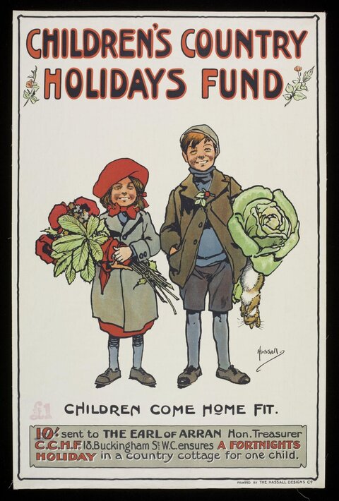 Children's Country Holidays Fund Poster