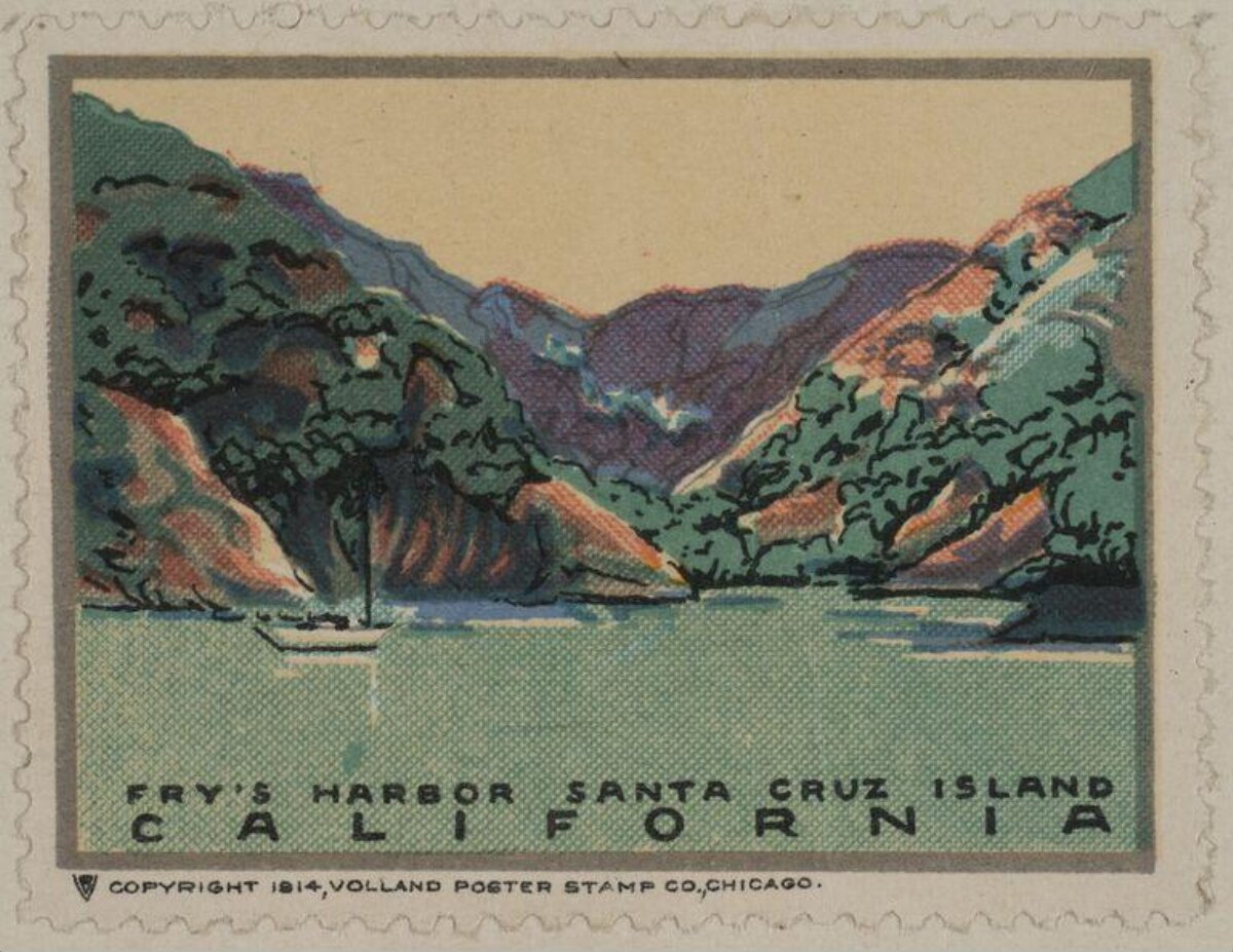 Fry's Harbor Santa Cruz Island California